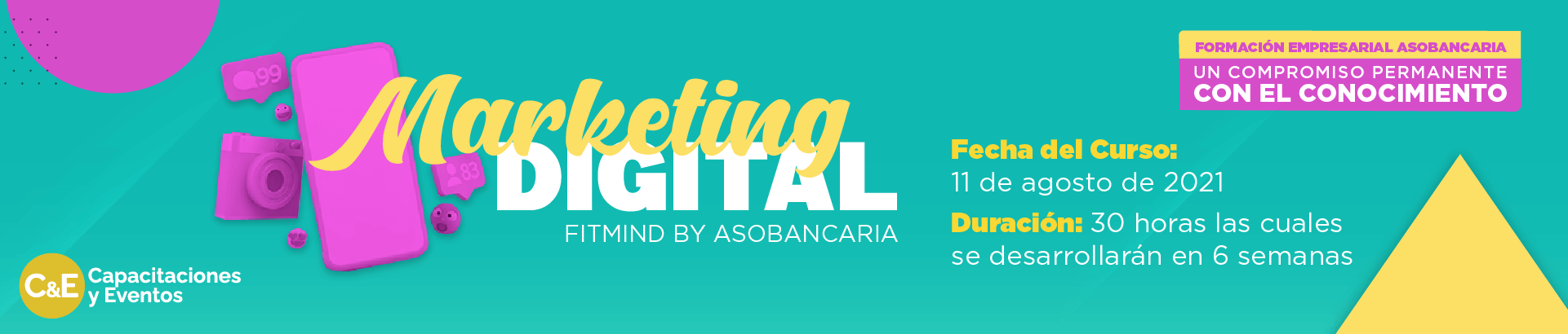 capacitacion marketing digital - asobancaria