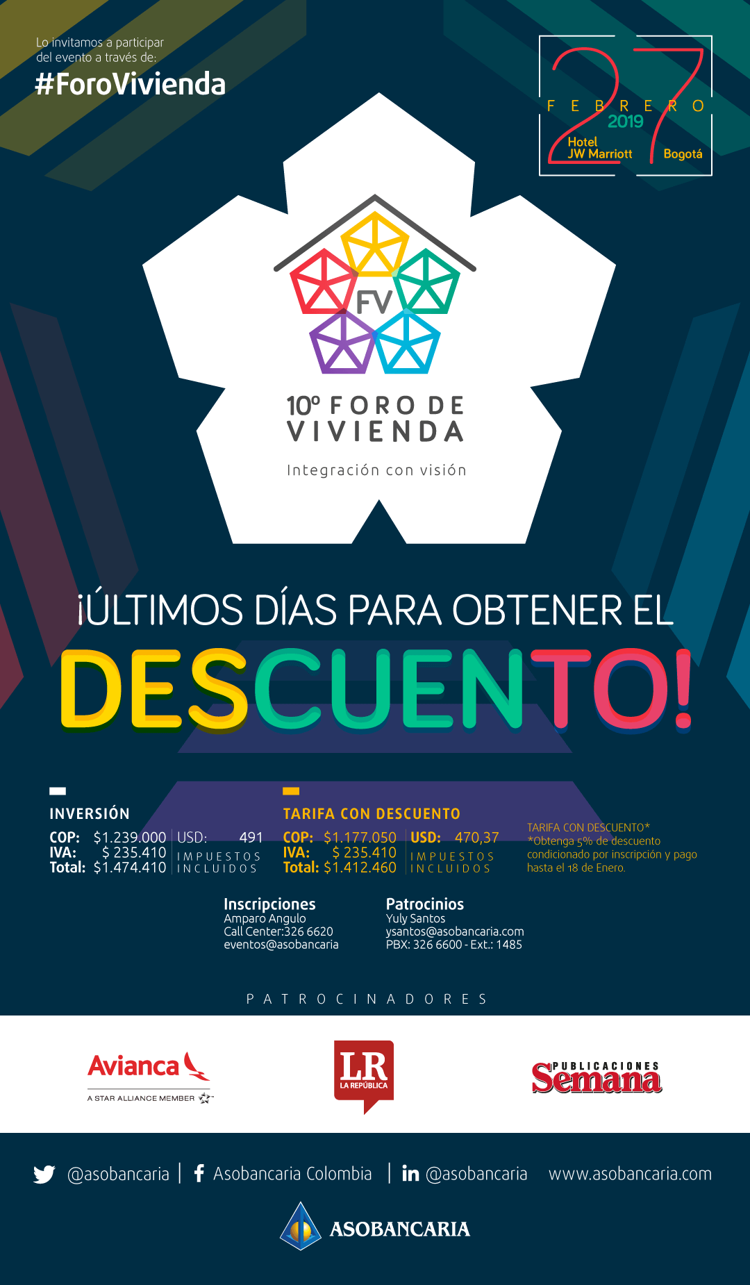 Descuento en foro de vivienda