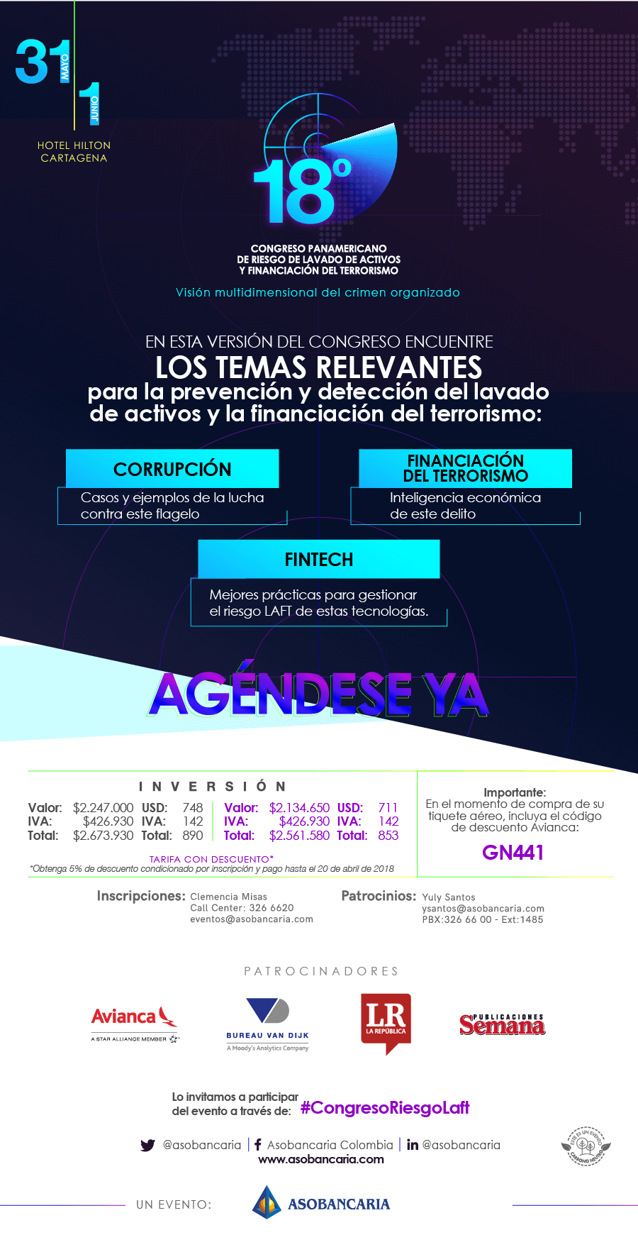 18° Congreso Panamericano de Riesgo de Lavado de Activos y Financiación del Terrorismo