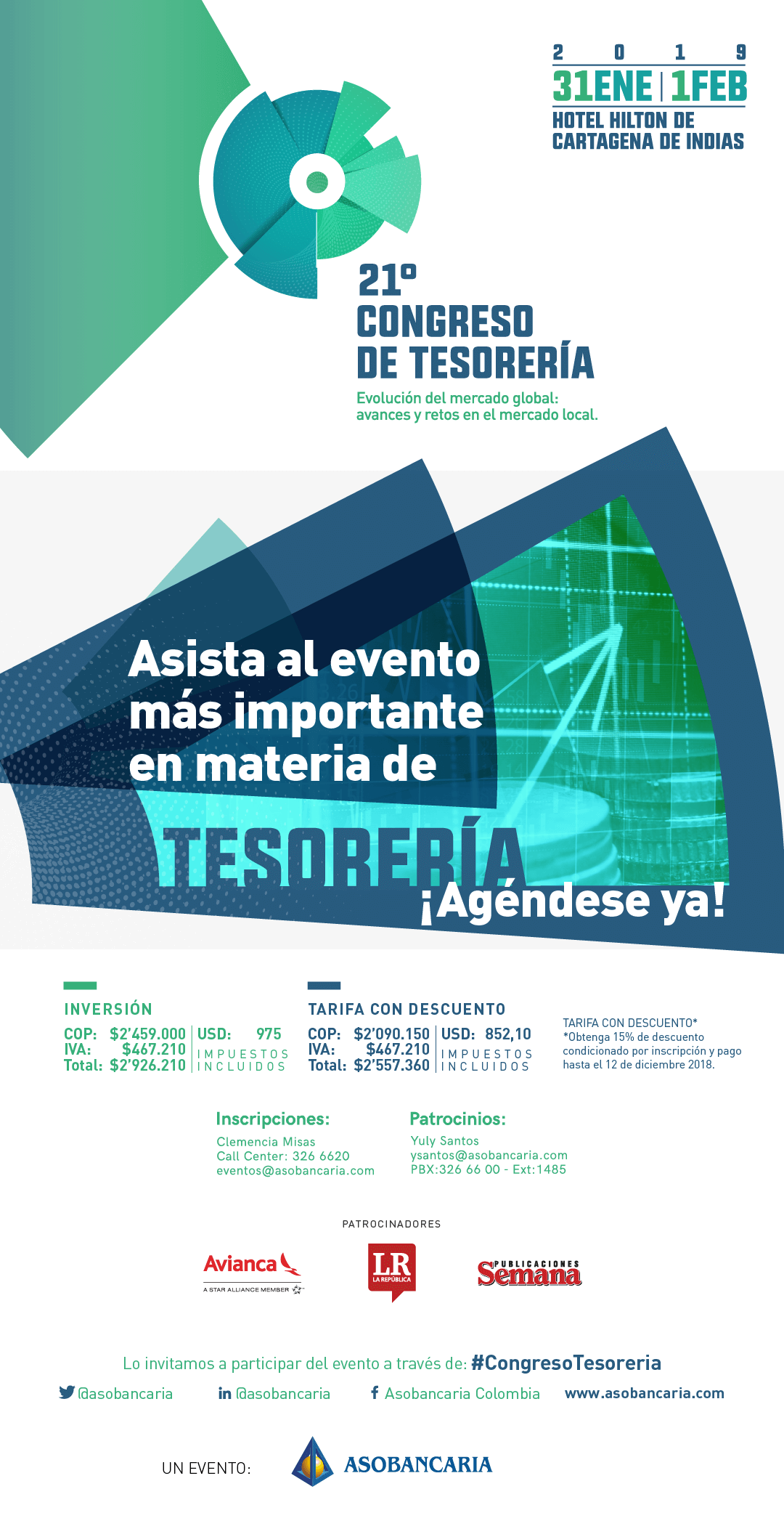 El evento más importante en materia de tesorería