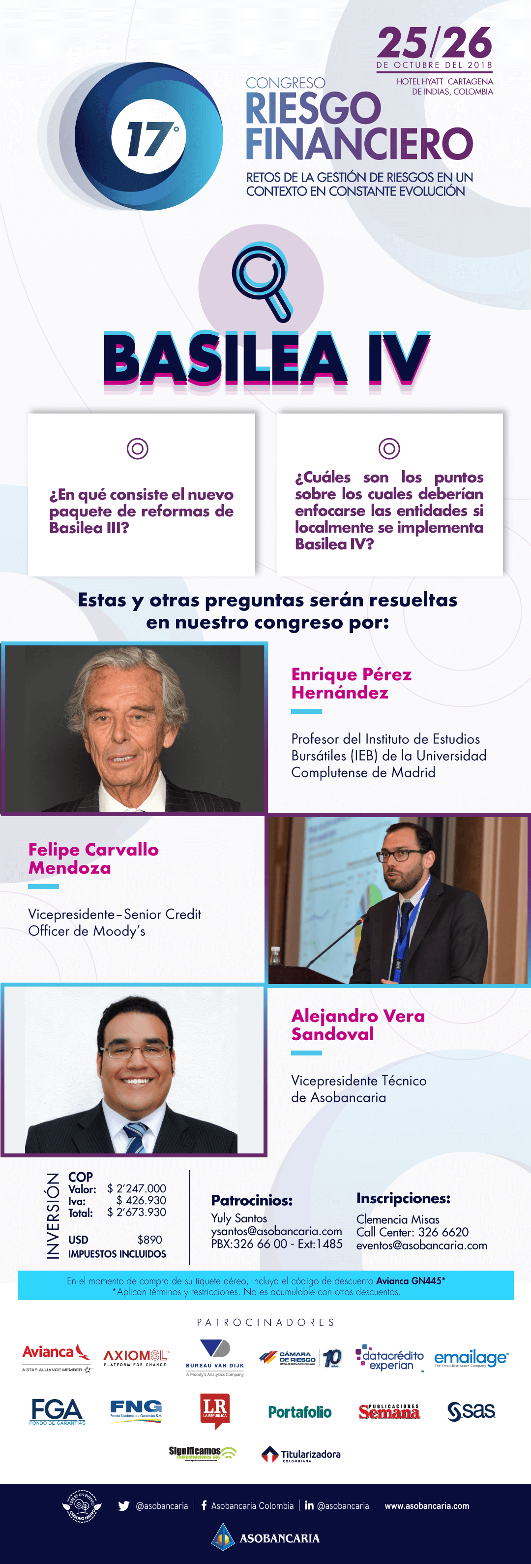 Congreso de riesgo financiero basilea 10 de oct